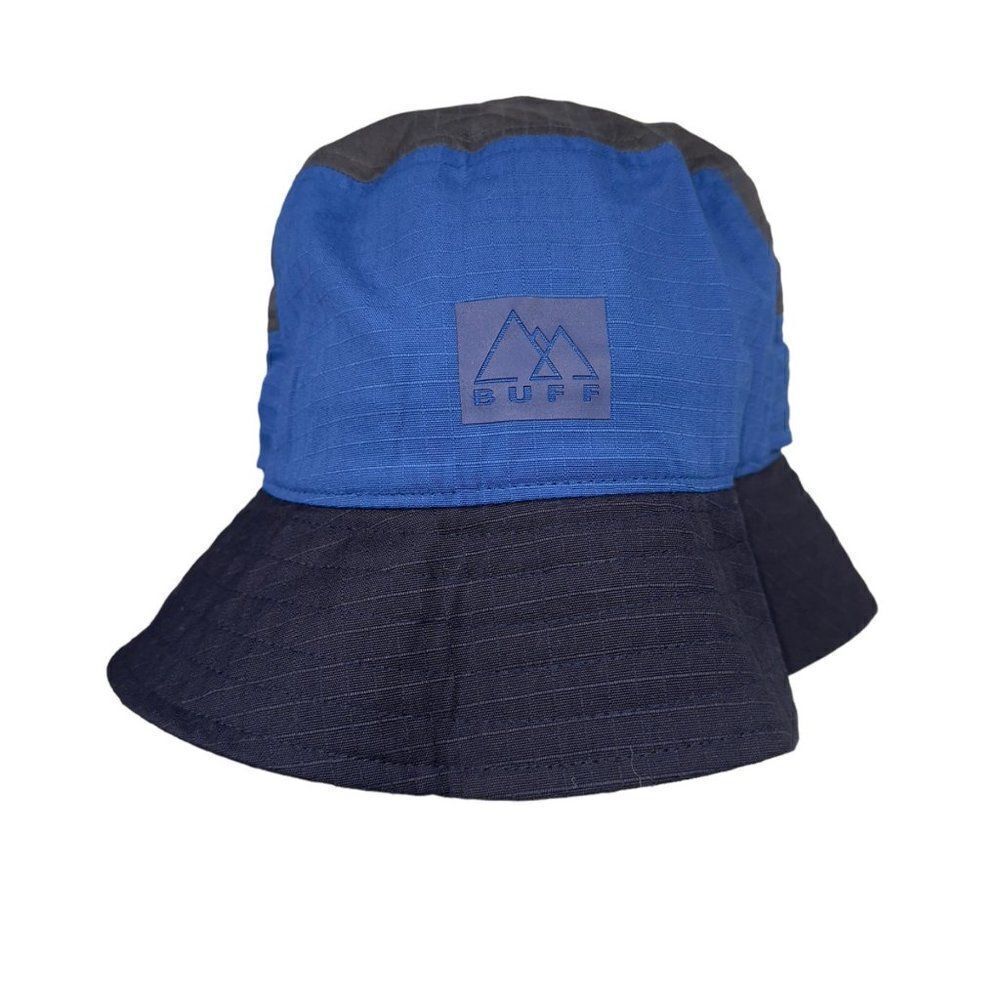 Buff Sun Bucket Outdoor Hat‎ Hak Blue / Grey Small / Medium NWT